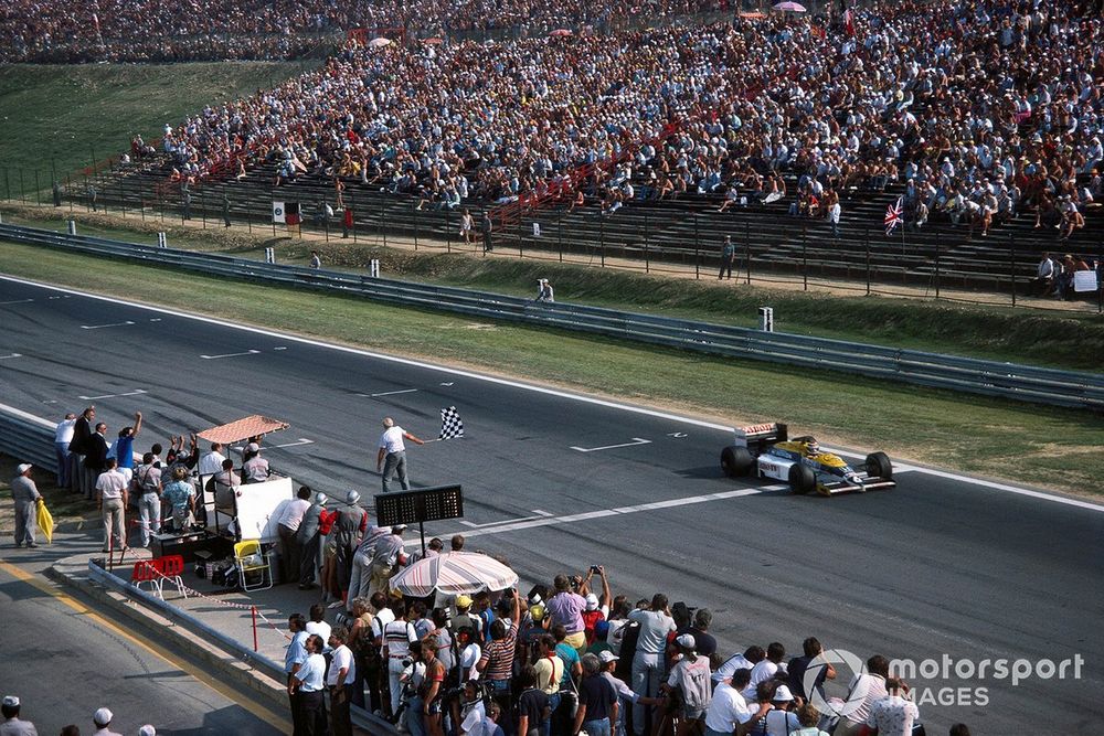 Nelson Piquet vencedor en 1986