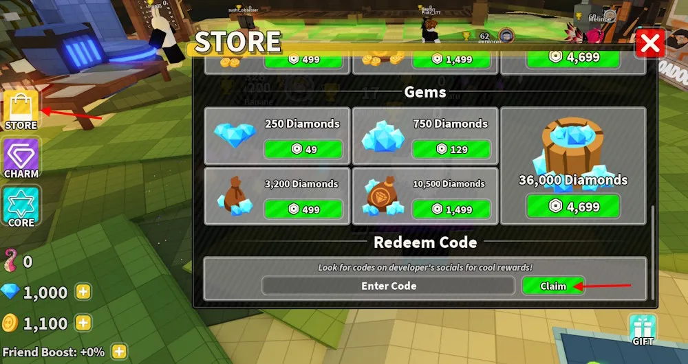Zombie Island codes redeem