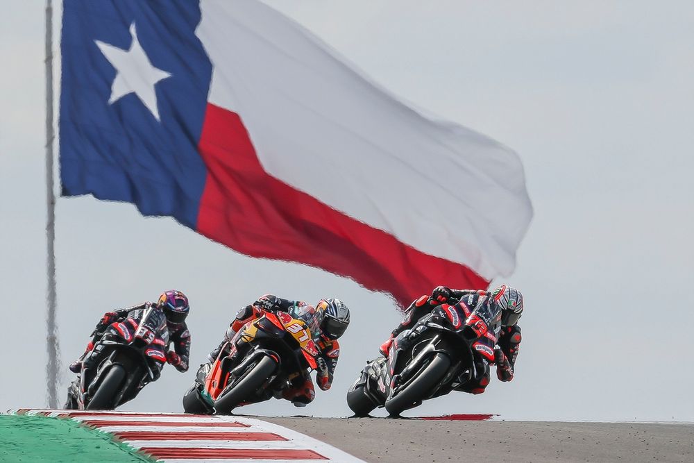 Pilotos de MotoGP en Austin durante el pasado GP de los Estados Unidos