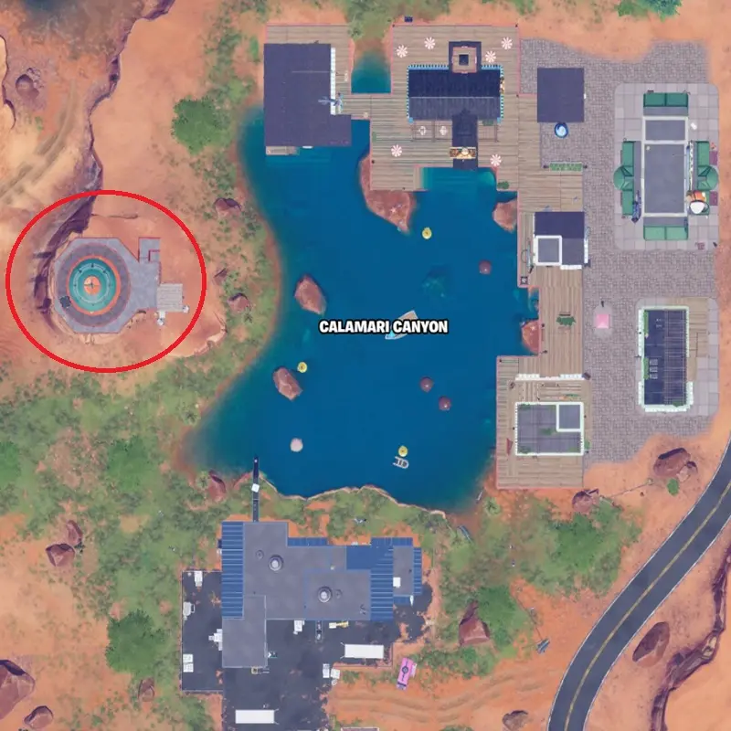 Mapa del faro Fortnite