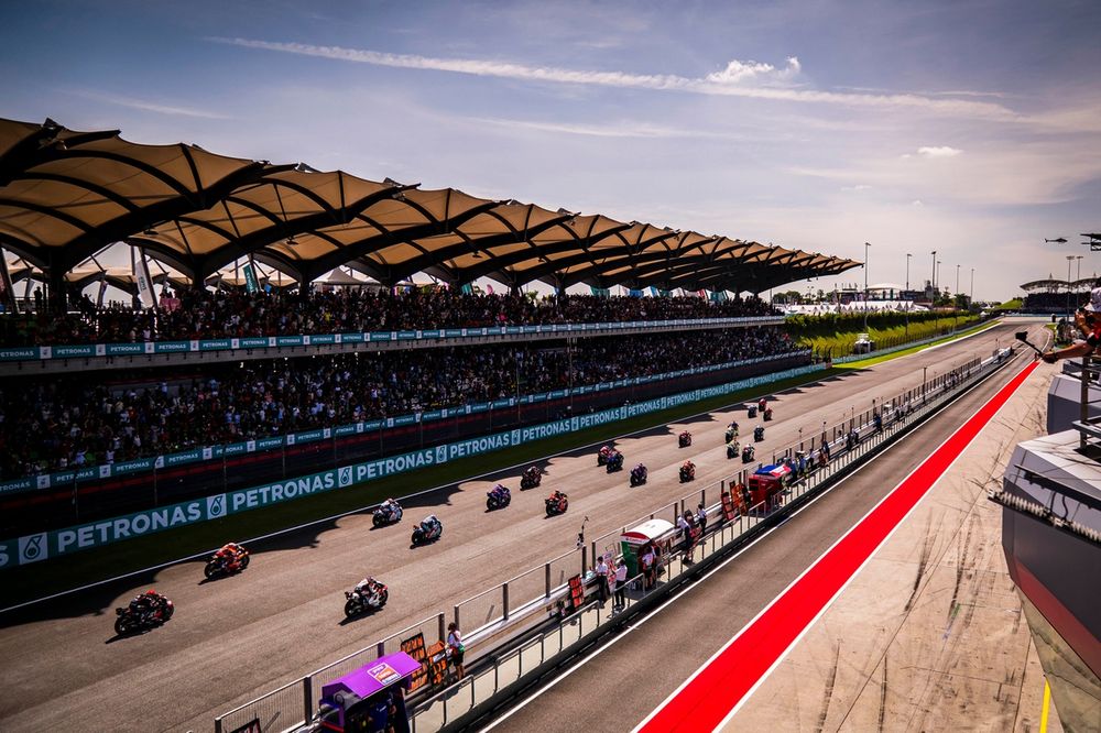 Circuito Internacional de Sepang durante el MotoGP