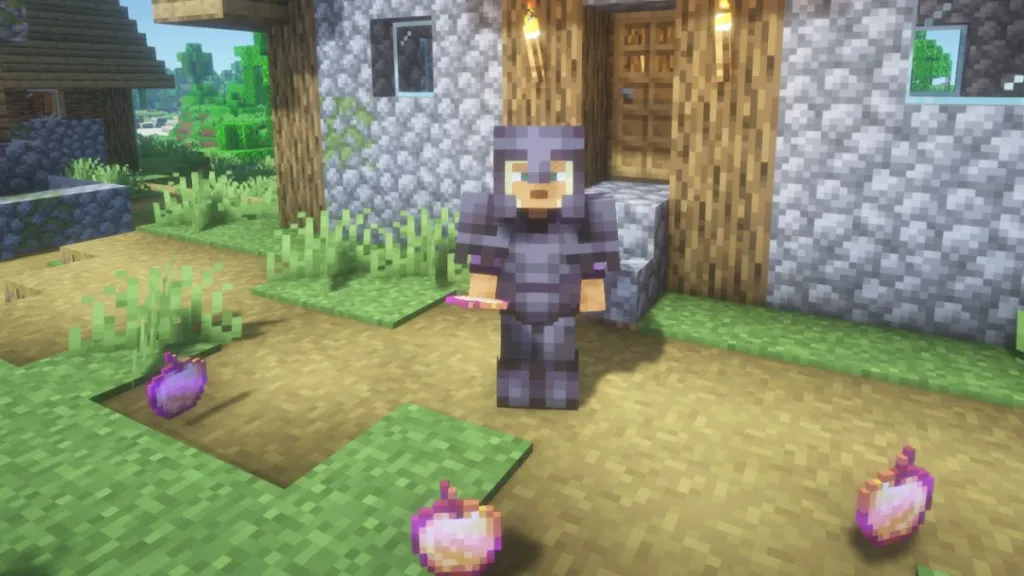 Enchanted Golden Apple in Minecraft