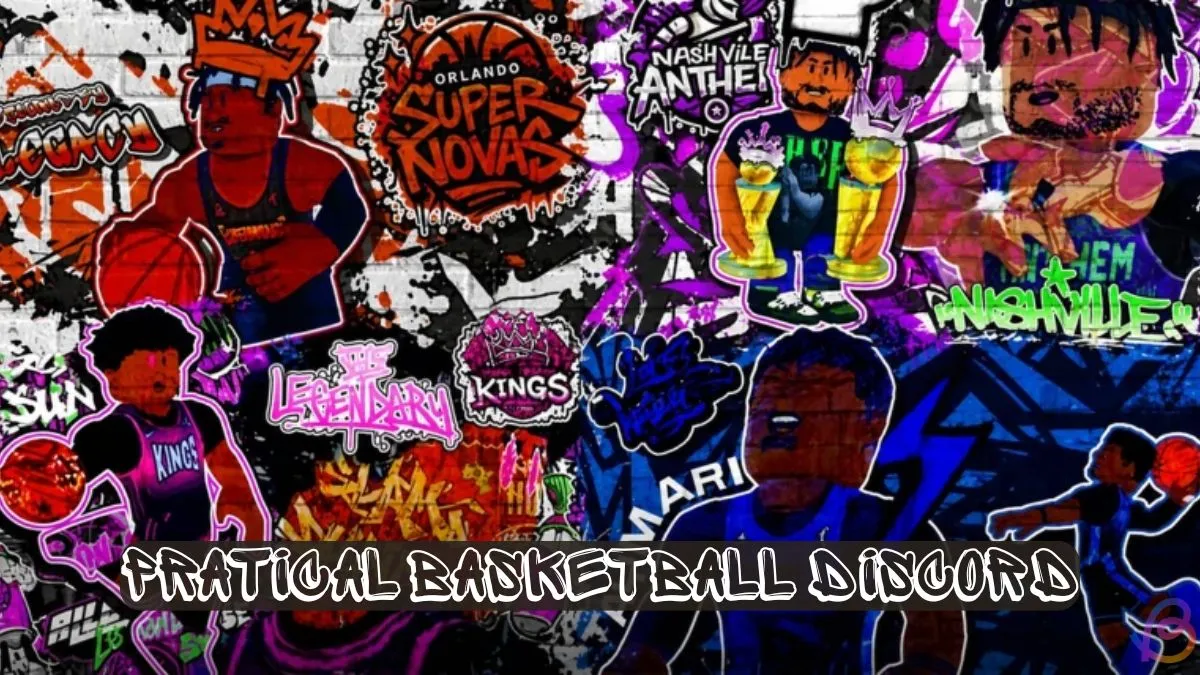 Practical Basketball game screen with Discord text