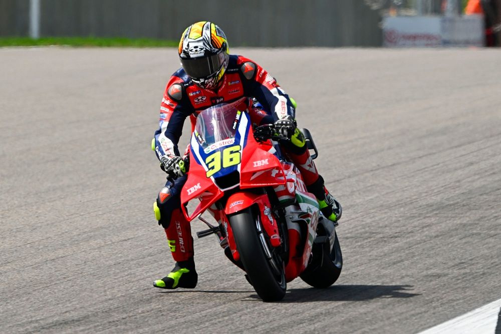 Joan Mir con Honda HRC