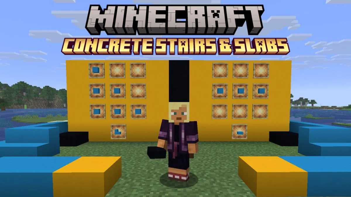 Cómo fabricar escaleras y losas de concreto en Minecraft: guía paso a paso
