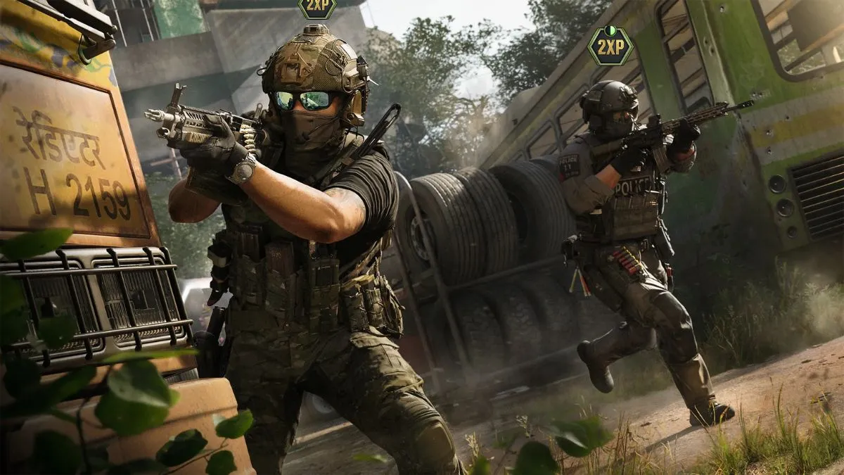 Soldier Running with the gun with 2xp token activated