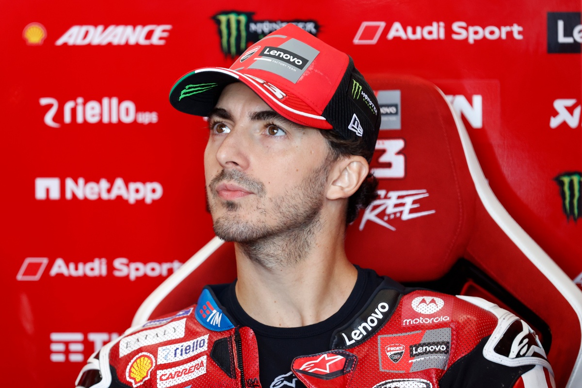 Francesco Bagna con Ducati