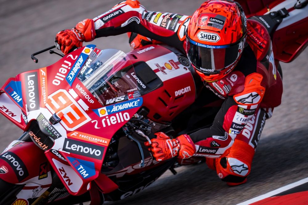 Marc Márquez n'est pas totalement débarrassé de sa gêne à l'épaule.