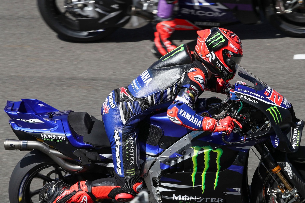 Quartararo sigue en dificultades: estoy muy tenso en la moto
