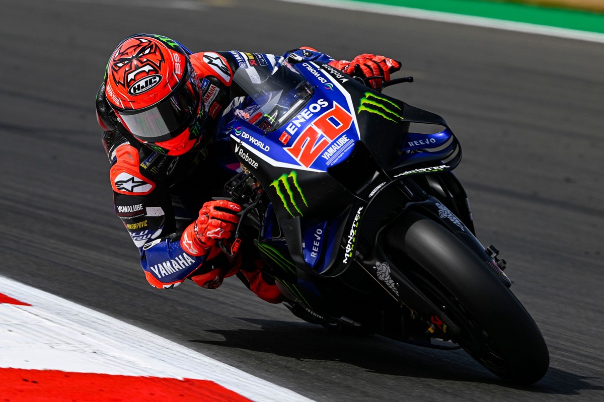Quartararo: “Hoy carecía de placer, era una cuestión de supervivencia”