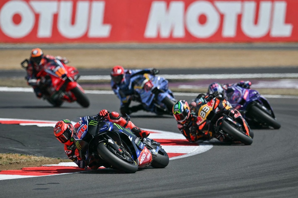 Quartararo penalizado por sensor defectuoso en Silverstone: la polémica total