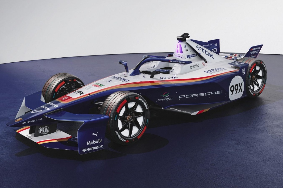 Porsche luce livery de los 80s en la final legendaria de Gen3
