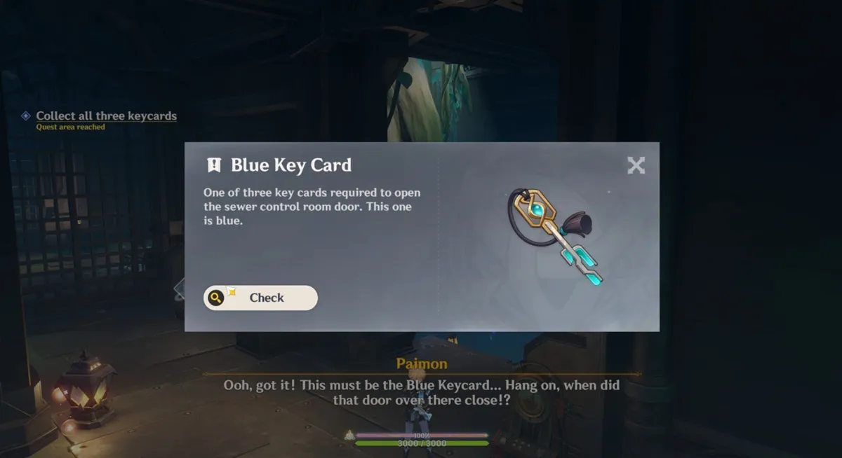 The Three Keycards part 1