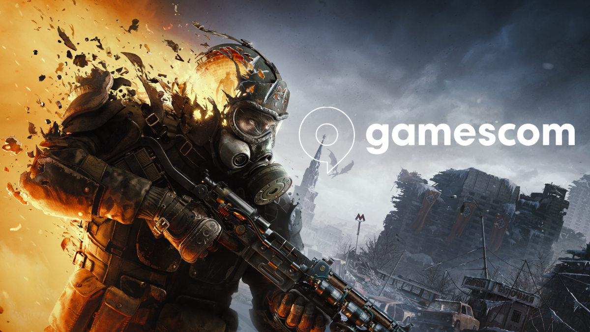 Metro 2039 cover image with the official Gamescom logo.