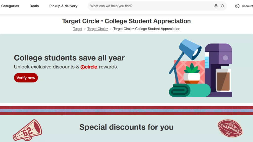 Target Circle Programa de Apreciación Estudiantil