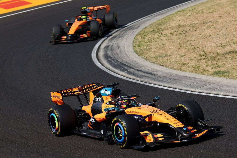 Oscar Piastri et Lando Norris (McLaren)