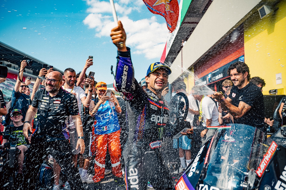 Jorge Martín mène le championnat mais Aprilia a le plus petit budget du plateau.