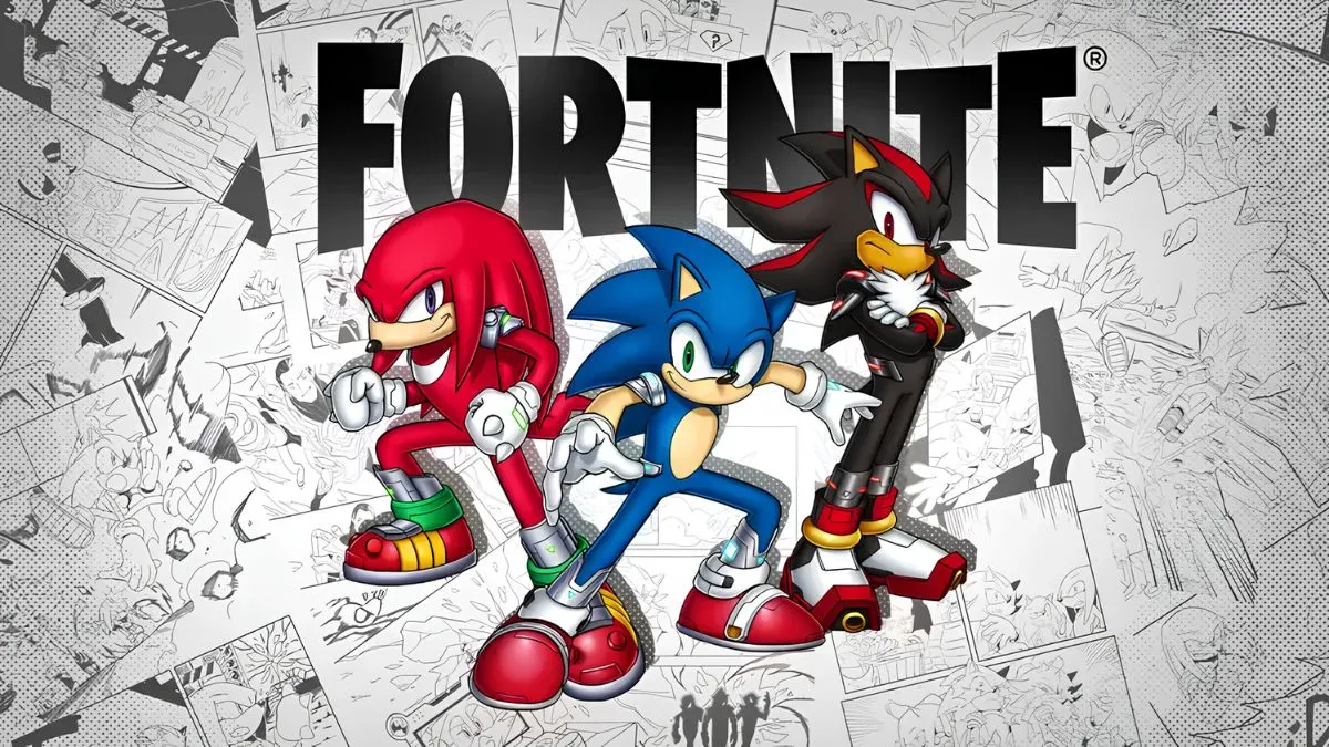 Comic oficial de Sonic en Fortnite ya publicado, anuncia 4 nuevas skins para Temporada 4