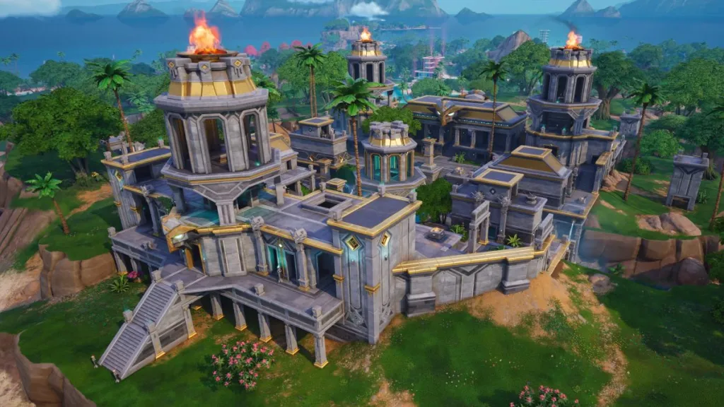 Fortnite Temple POI