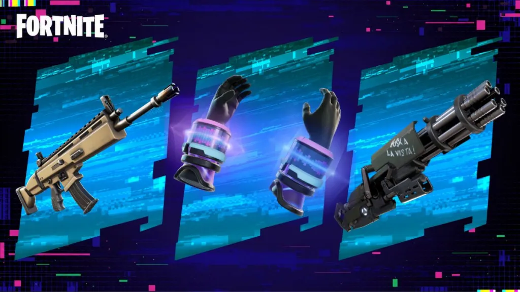 Unvaulted Fortnite weapons in Chapter 7 Season 4