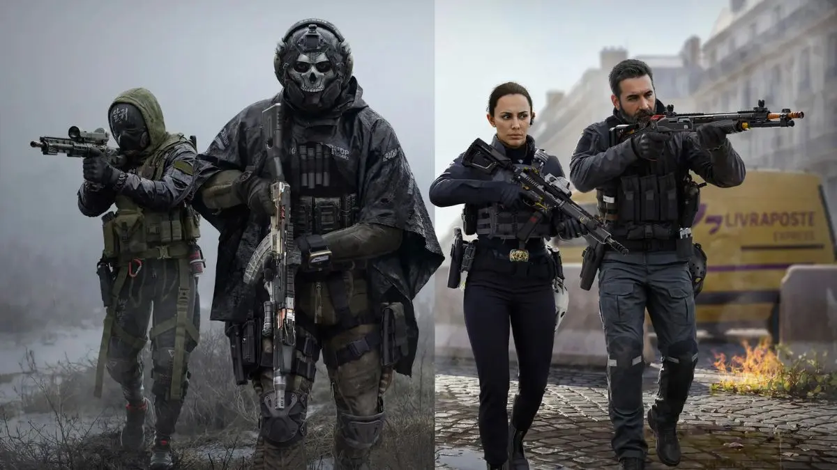 Call of Duty modern warfare 4 characters