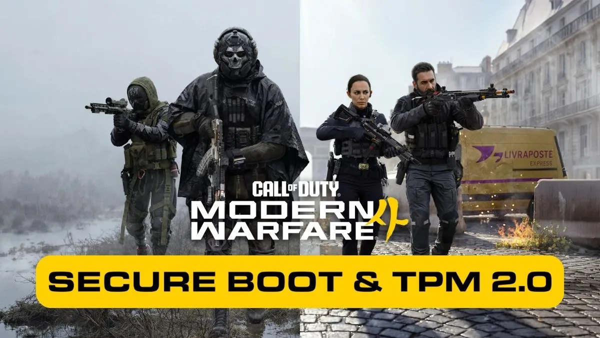 Call of Duty Modern Warfare 4: Explicamos Secure Boot y Cómo Activarlo