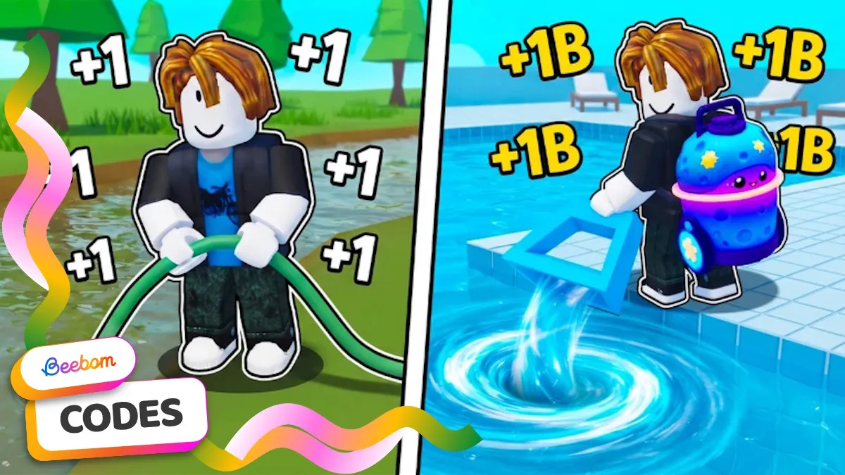 Roblox: Códigos +1 Drain Water por Click (Agosto 2026)
