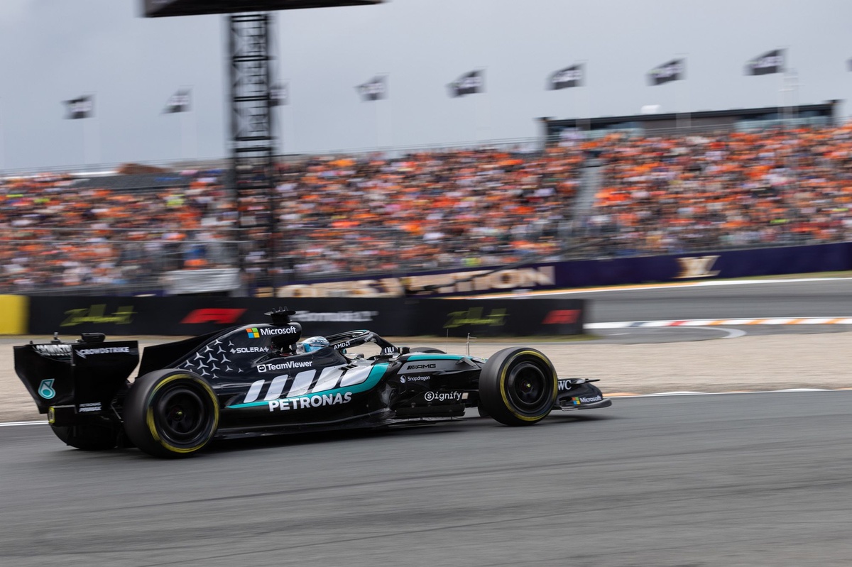 La parrilla de salida del sprint en el Gran Premio de los Países Bajos F1 2026