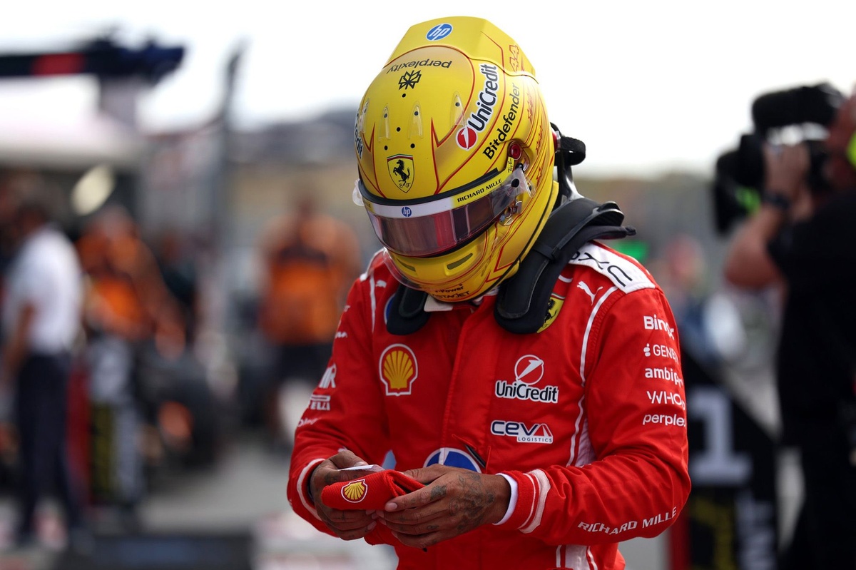 Hamilton déstabilisé par une Ferrari "complètement différente" en qualifs sprint