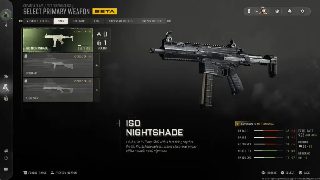 Subfusiles Modern Warfare 4