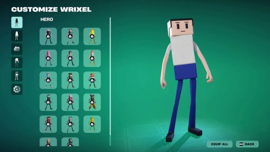 Configuración de Wrixel en el Battle Pass de Override