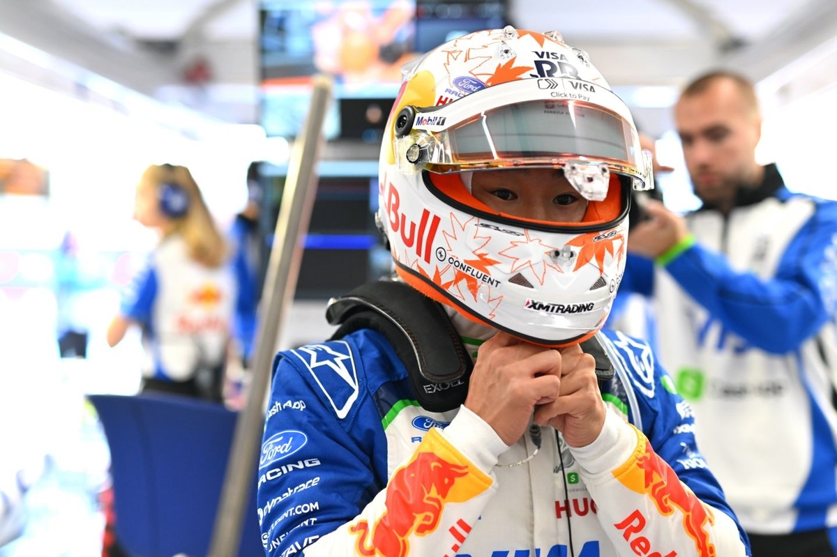 Tsunoda retrouve la F1 : "J'ai l'impression d'être un débutant"