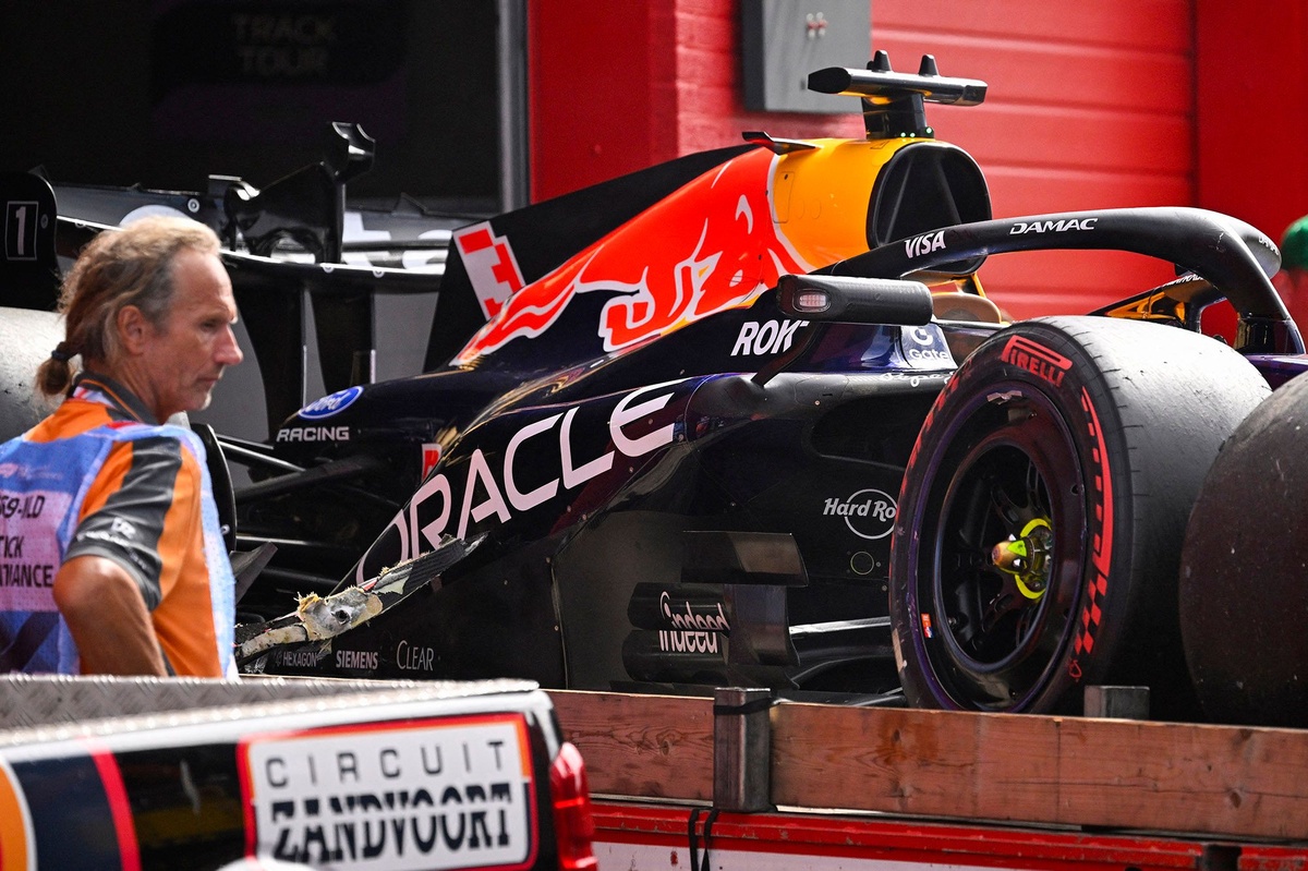 Max Verstappen explica su grave accidente en el GP de Países Bajos