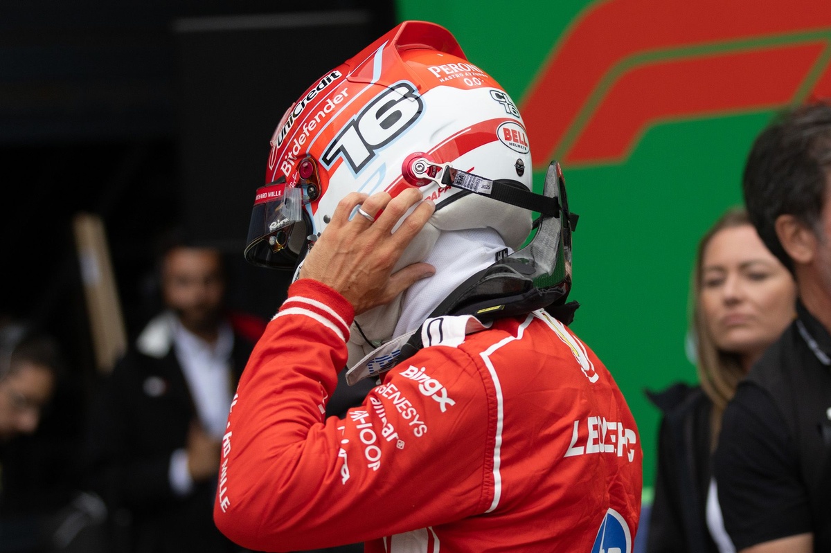 Leclerc expresa su frustración por las instrucciones de Ferrari en Zandvoort
