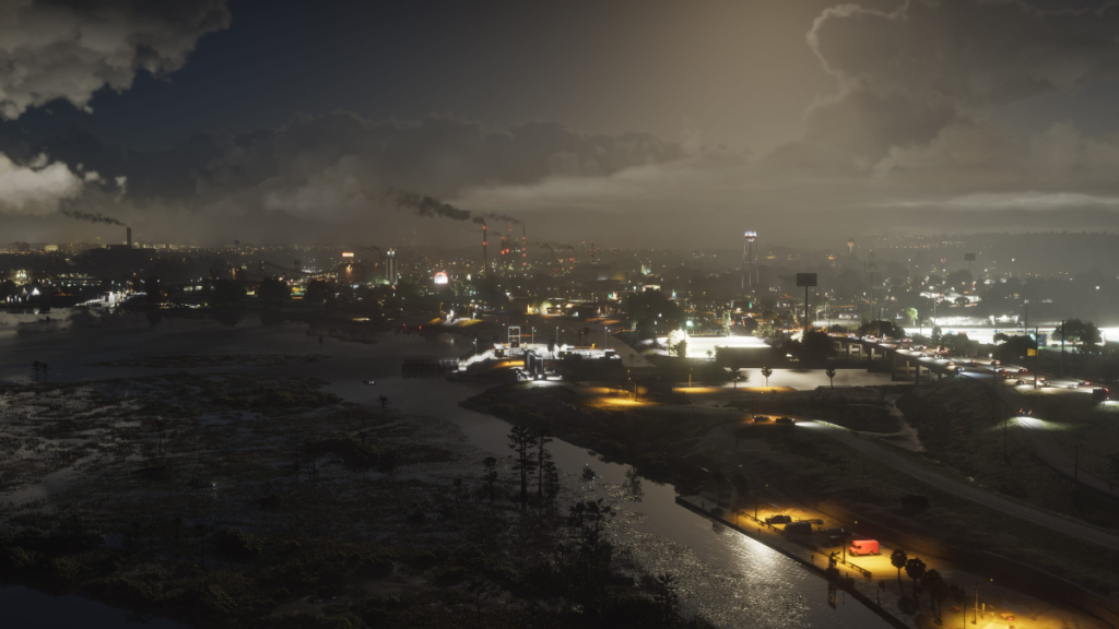 The nightlife of Ambrosia in GTA 6