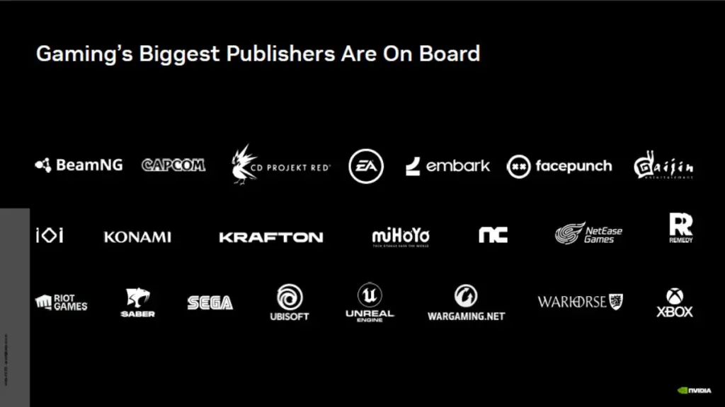 Colección de juegos en los portátiles RTX Spark