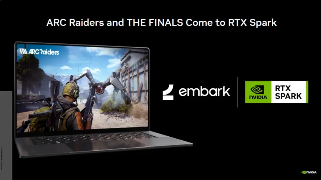 Arc Raiders en los portátiles RTX Spark