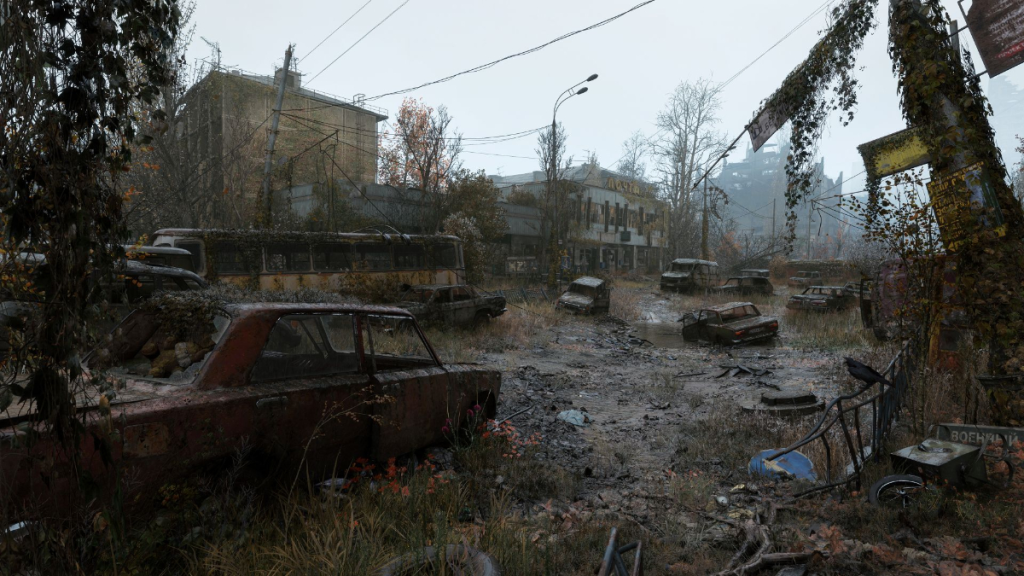 The post-apocalyptic Moscow in Metro 2039