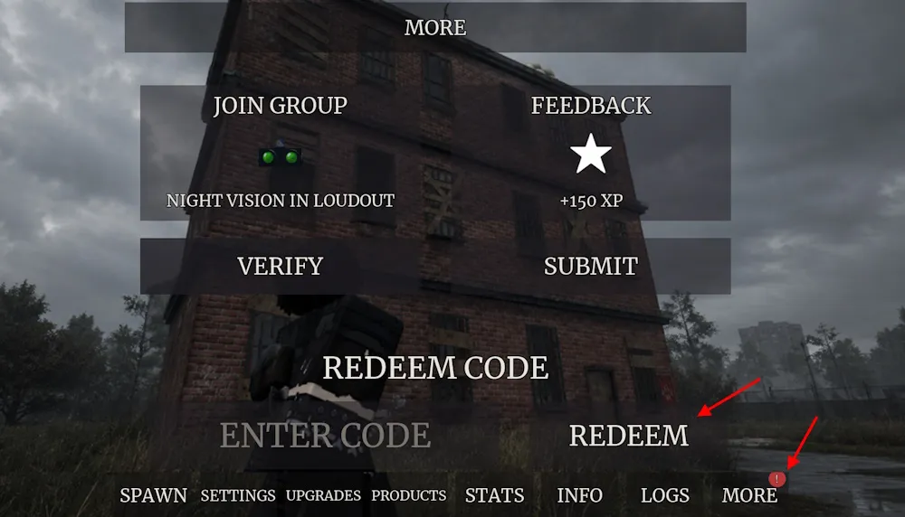 A Quiet Place Deadzone codes redeem