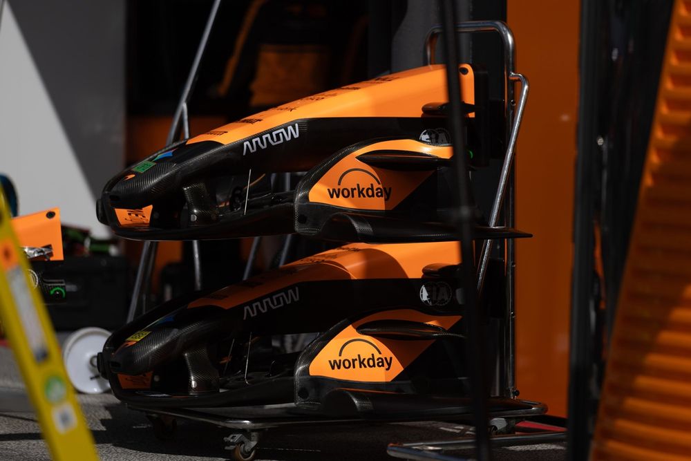 Aileron delantero de McLaren