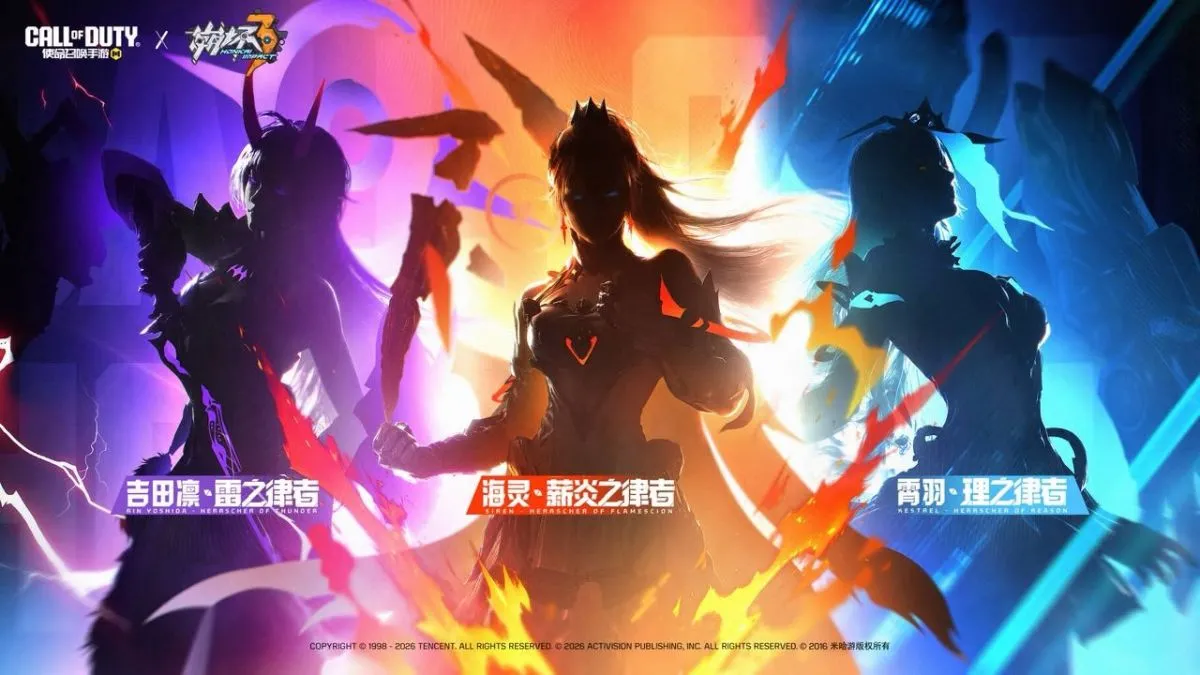 Call of Duty Mobile x Honkai Impact 3rd teaser