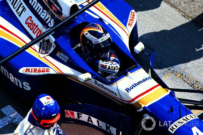 Heinz‑Harald Frentzen reemplazó a Damon Hill en 1997.