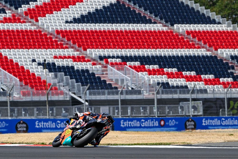 Pedro Acosta a connu une première journée compliquée à Silverstone.