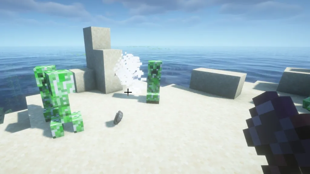 Cómo obtener polvo de pólvora de un Creeper