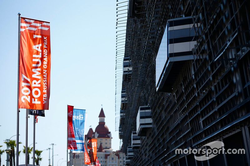 Le Grand Prix de Russia en Sotchi.