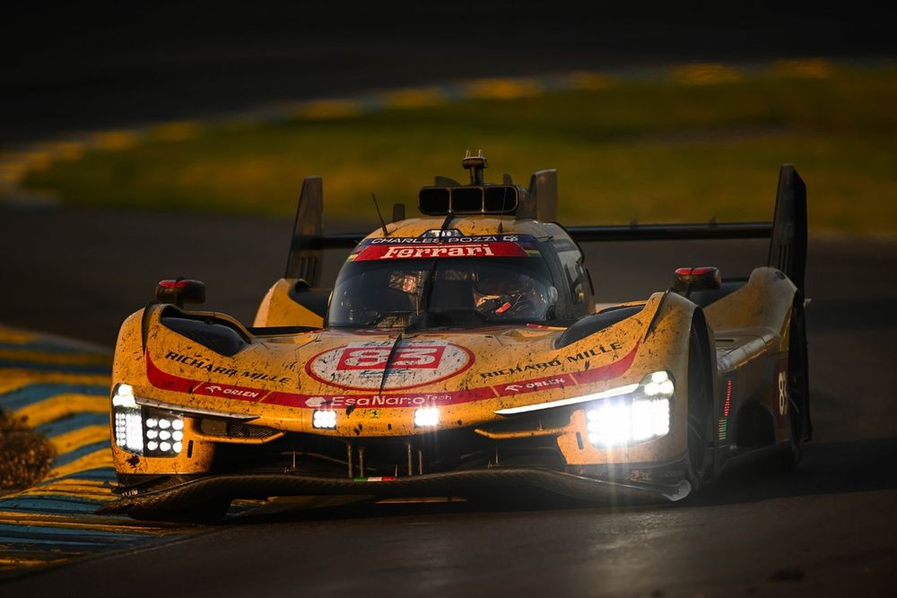 La Ferrari n°83 de Robert Kubica
