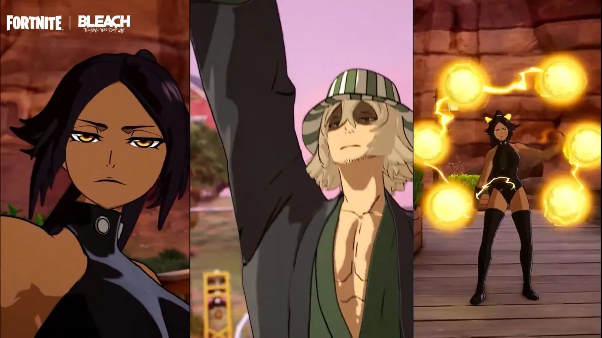 Yoruichi Shihouin y Kisuke Urahara en Fortnite