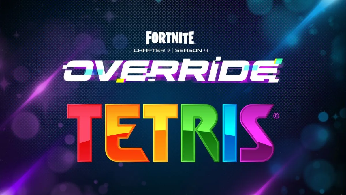 Fortnite Tetris teaser