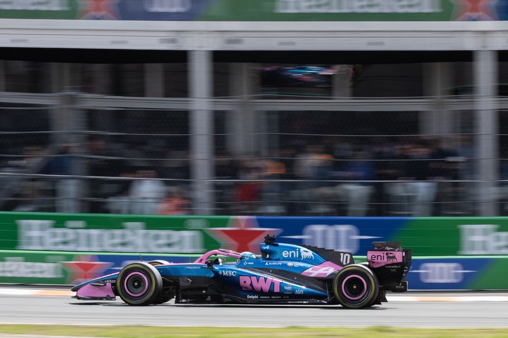 Pierre Gasly al volante de la Alpine en el GP de los Países Bajos 2026