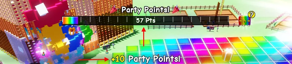 Puntos de Fiesta en el Admin Party de GAG 2